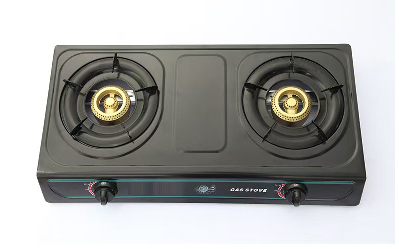 Hot sell Kitchen Stainless steel Gas Stove 2 Burner Home Appliance Tabletop Cooker